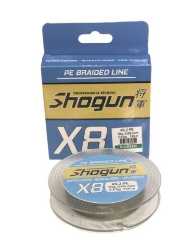 Shogun 8X 150 mt  Dark Green İp Misina