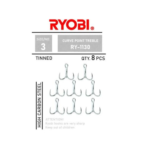 Ryobi Ry-1130 Curve Treble Üçlü İğne No 6