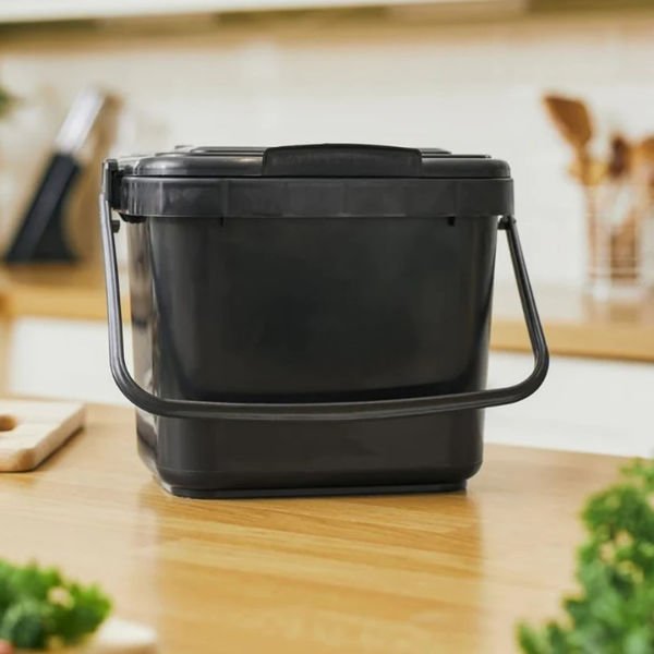 7L SOLID KITCHEN CADDY - SİYAH