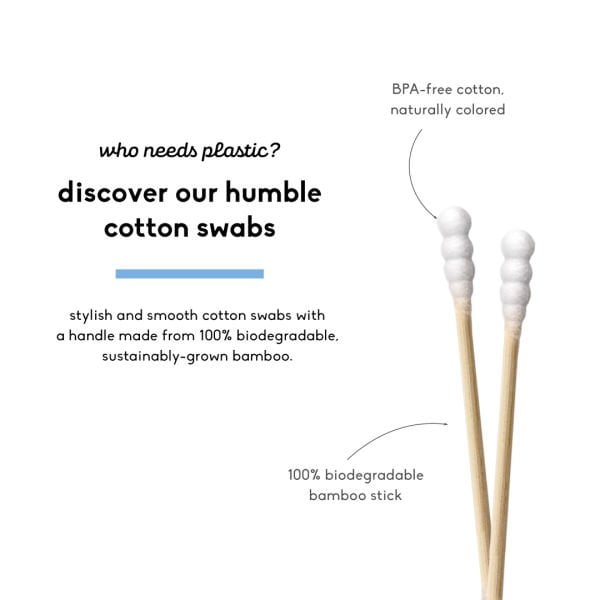 HUMBLE COTTON SWABS - BEYAZ SPİRAL