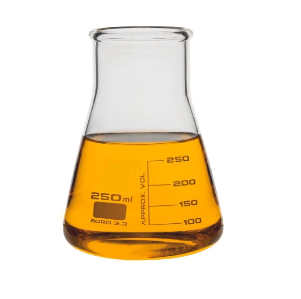 Glass Conical Flask 100 ml - Wide Neck - Conical