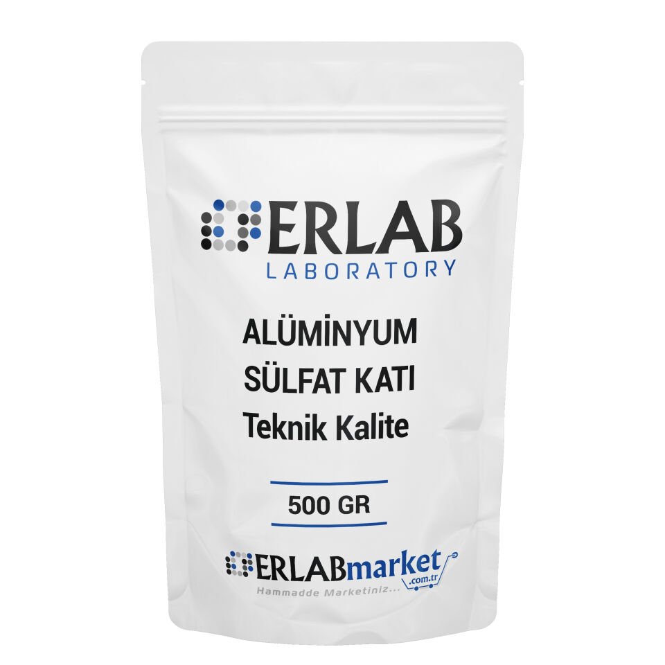 Alüminyum Sülfat 500 GRAM - %98 Extra Pure - Aluminium Sulfate