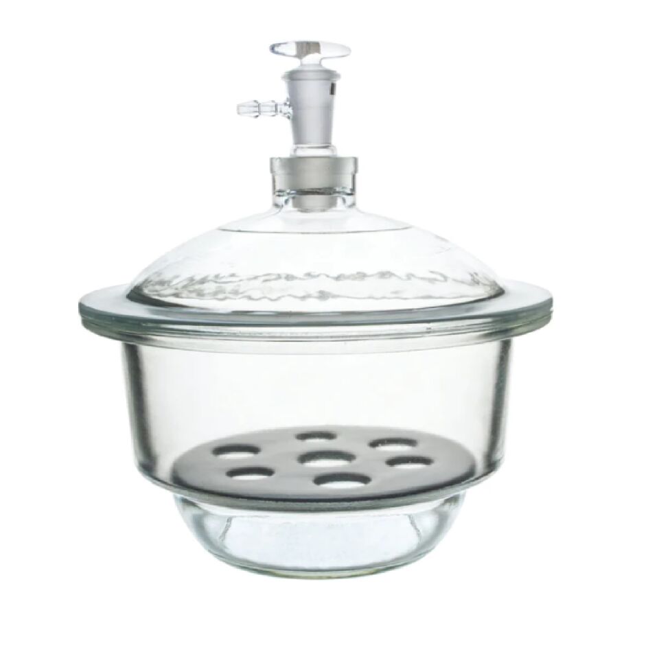 Desiccator - 300 mm - Glass Vacuum Lid - (Vacuum Desiccator)