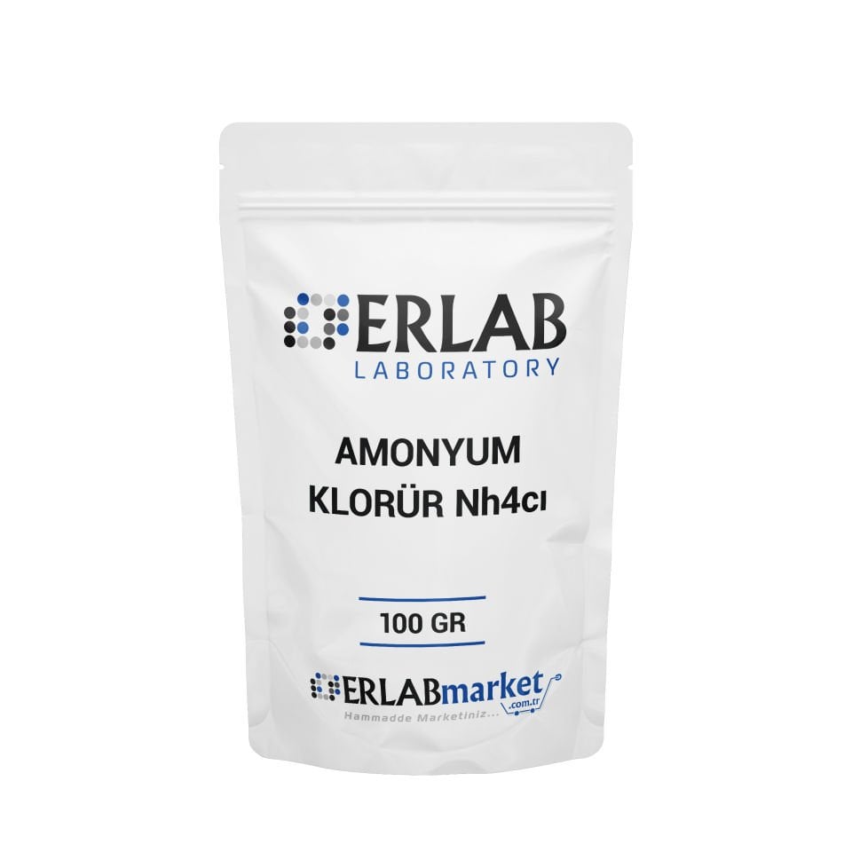 Amonyum Klorür - 100 GRAM - Ammonium Chloride - Extra Pure