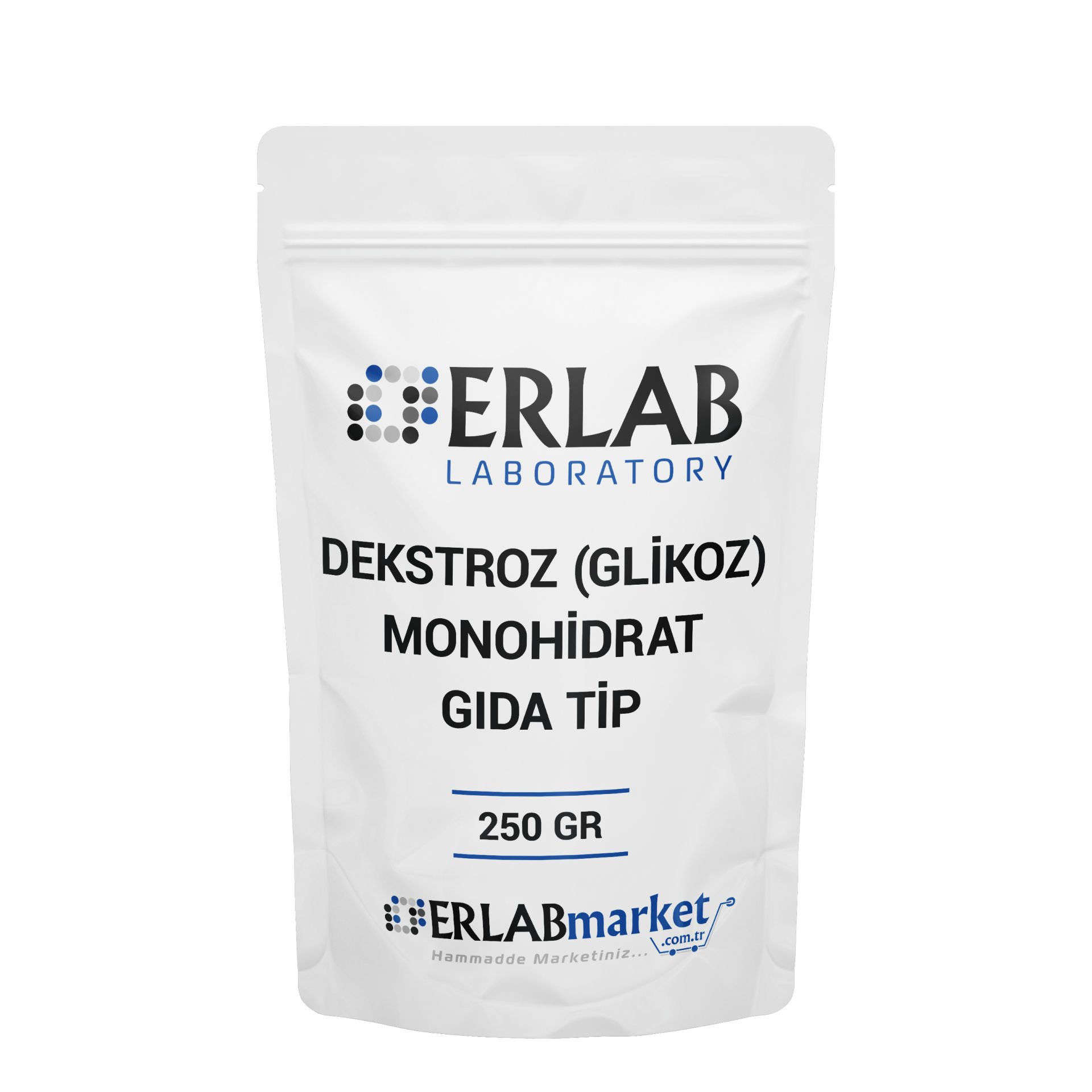 Glikoz Monohidrat - 250 GRAM  Dekstroz - Glucose monohydrate
