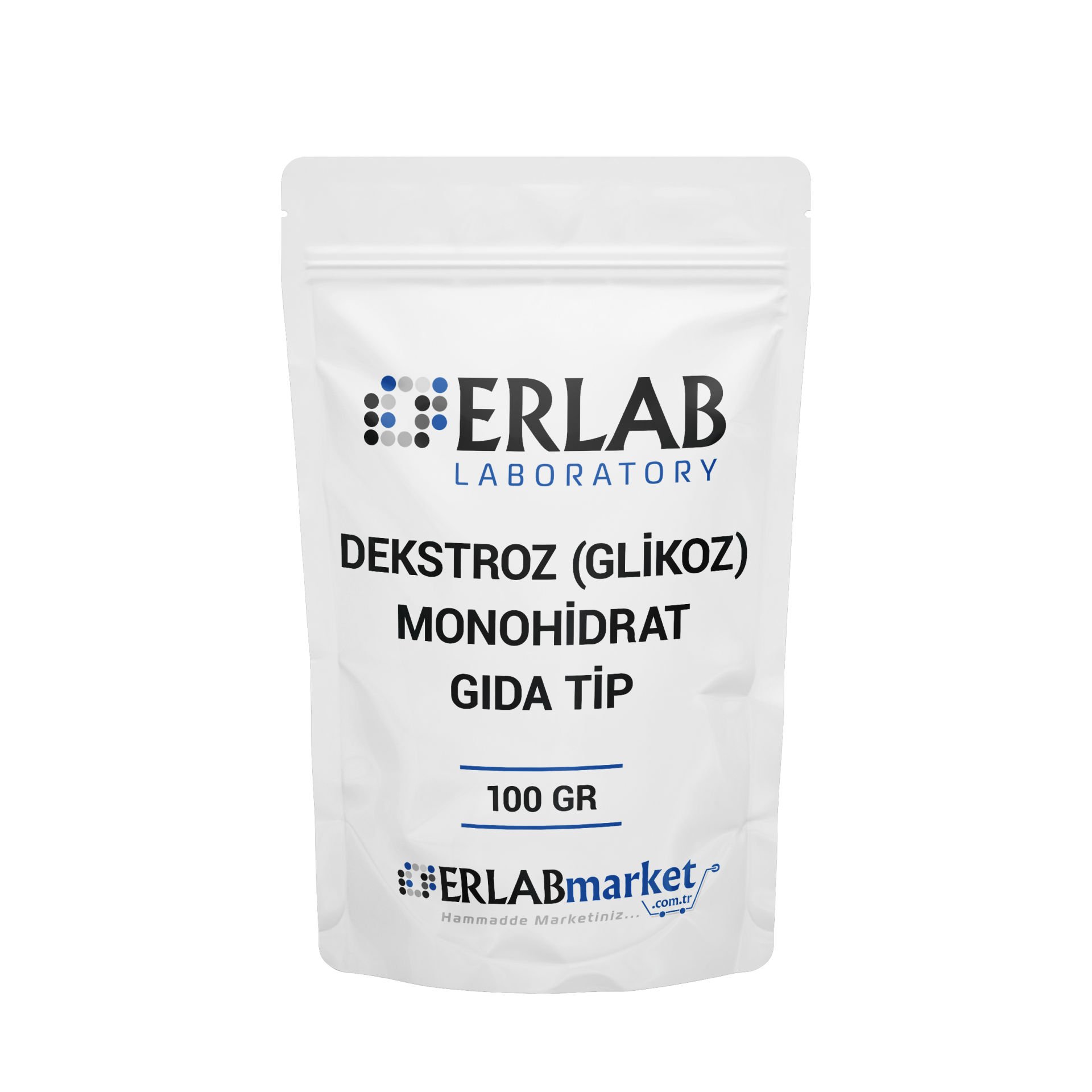 Glikoz Monohidrat - 100 GRAM  Dekstroz - Glucose monohydrate