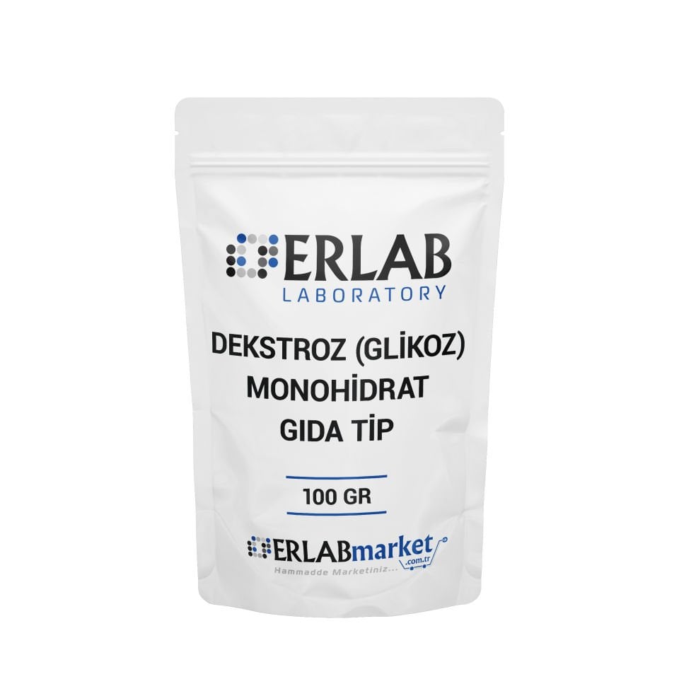 Glikoz Monohidrat – 100 GRAMM Dektroz – Glucose-Monohydrat