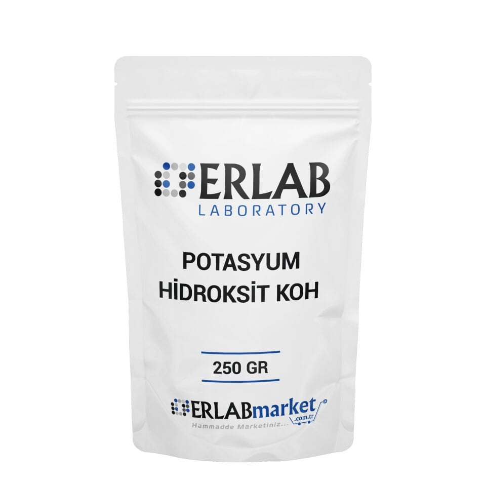 Potasyum Hidroksit 250 GRAMM - Payet KOSTİK - Kaliumhydroxid KOH