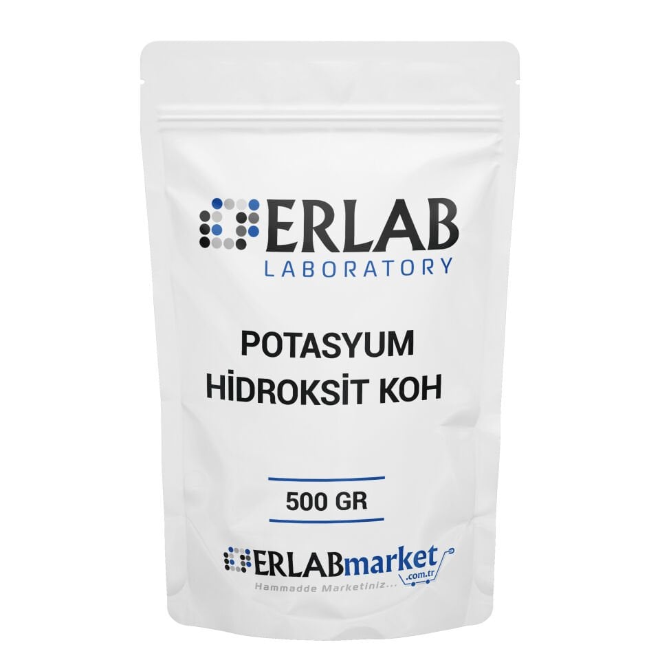 Potasyum Hidroksit 500 GRAMM - Payet KOSTİK - Kaliumhydroxid KOH