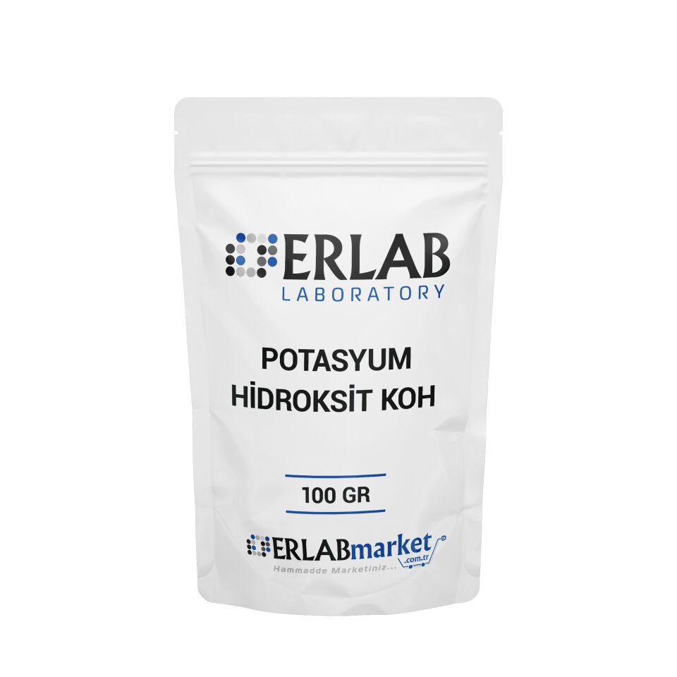 Potasyum Hidroksit 100 GRAM - Payet KOSTİK - Potassium Hydroxide KOH