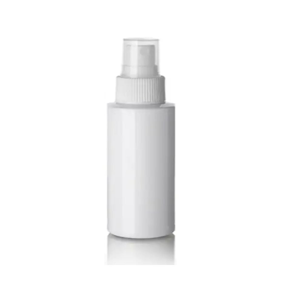 100 ML BOTTLE HDPE WHITE COLOR WITH SPRAY HEAD