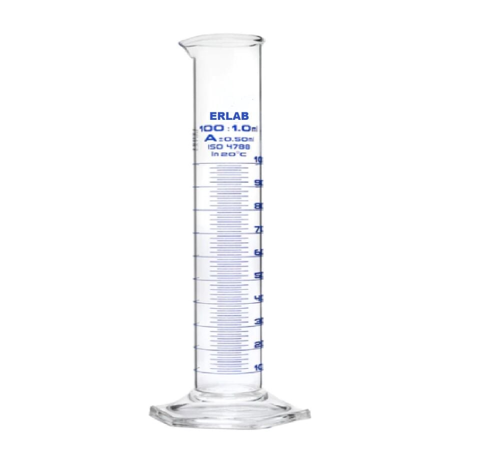 MEASURED GLASS 1000 ML HEXAGON BASE 