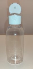 100 ML PET BOTTLE 24 MM MOUTH WITH FLIPTOP CAP