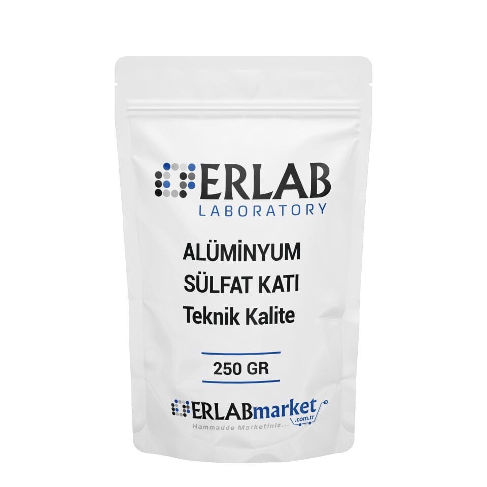 Alüminyum Sülfat 250 GRAM - %98 Extra Pure - Aluminium Sulfate