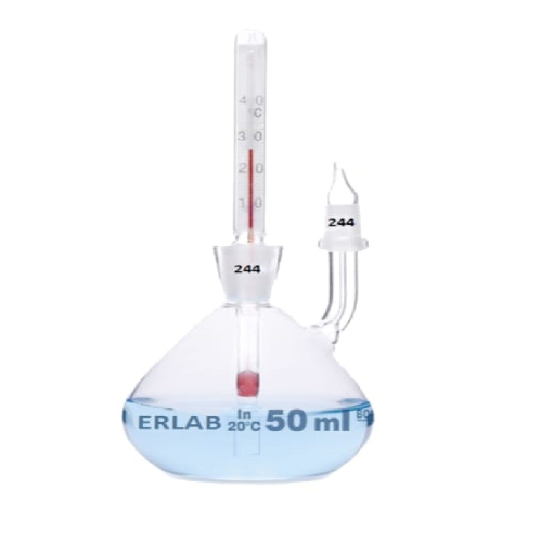 PYCNOMETER WITH THERMOMETER 50 ML