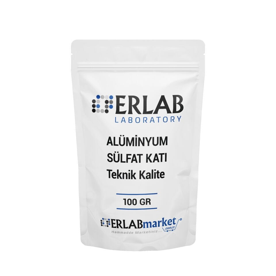 Alüminyum Sülfat 100 GRAM - %98 Extra Pure - Aluminium Sulfate