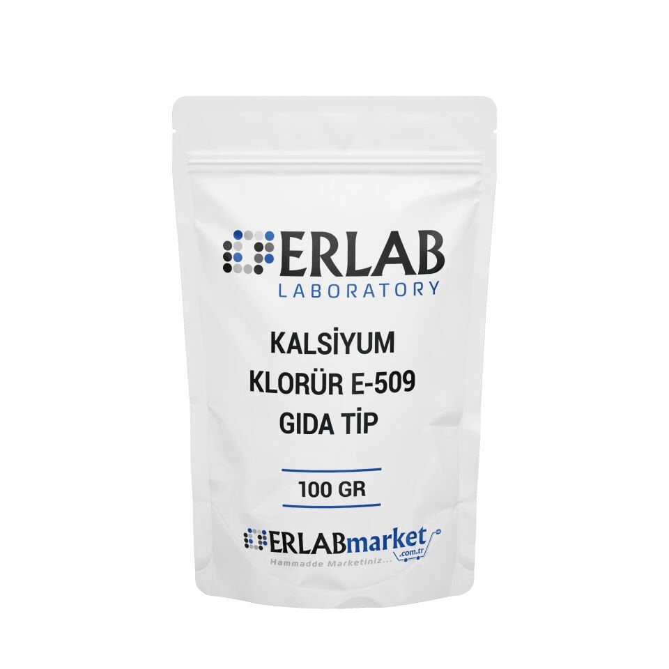 Kalsiyum Klorür GIDA TİP E 509 100 GRAM – Calciumchlorid-Dihydrat Extra Pure