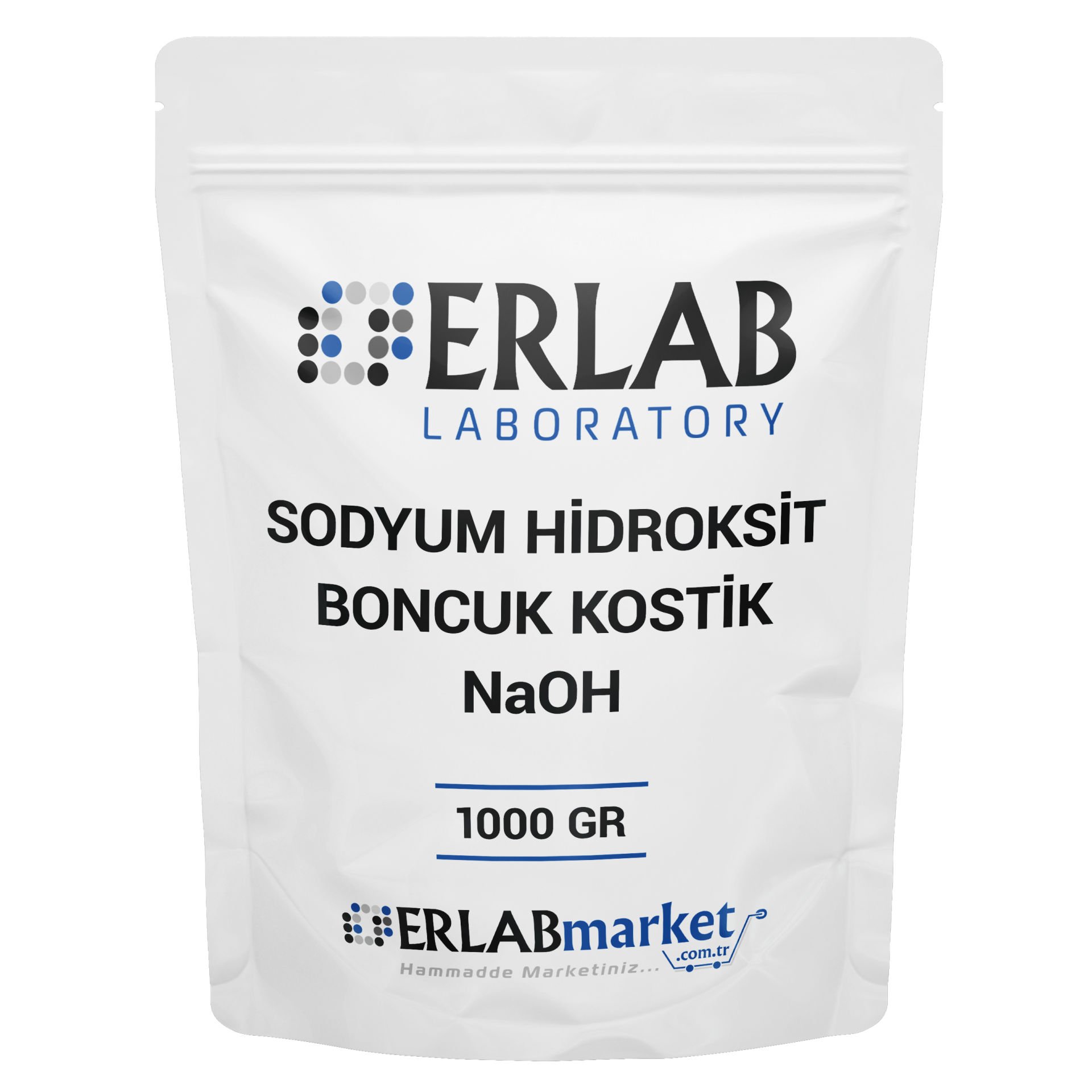 Sodyum Hidroksit Boncuk kostik 1 Kg - Kostik - Sodium Hydroxide