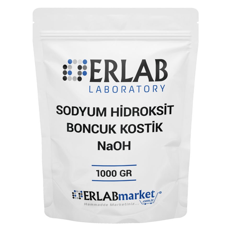 Sodyum Hidroksit Boncuk kostik 1 Kg - Kostik - Sodium Hydroxide