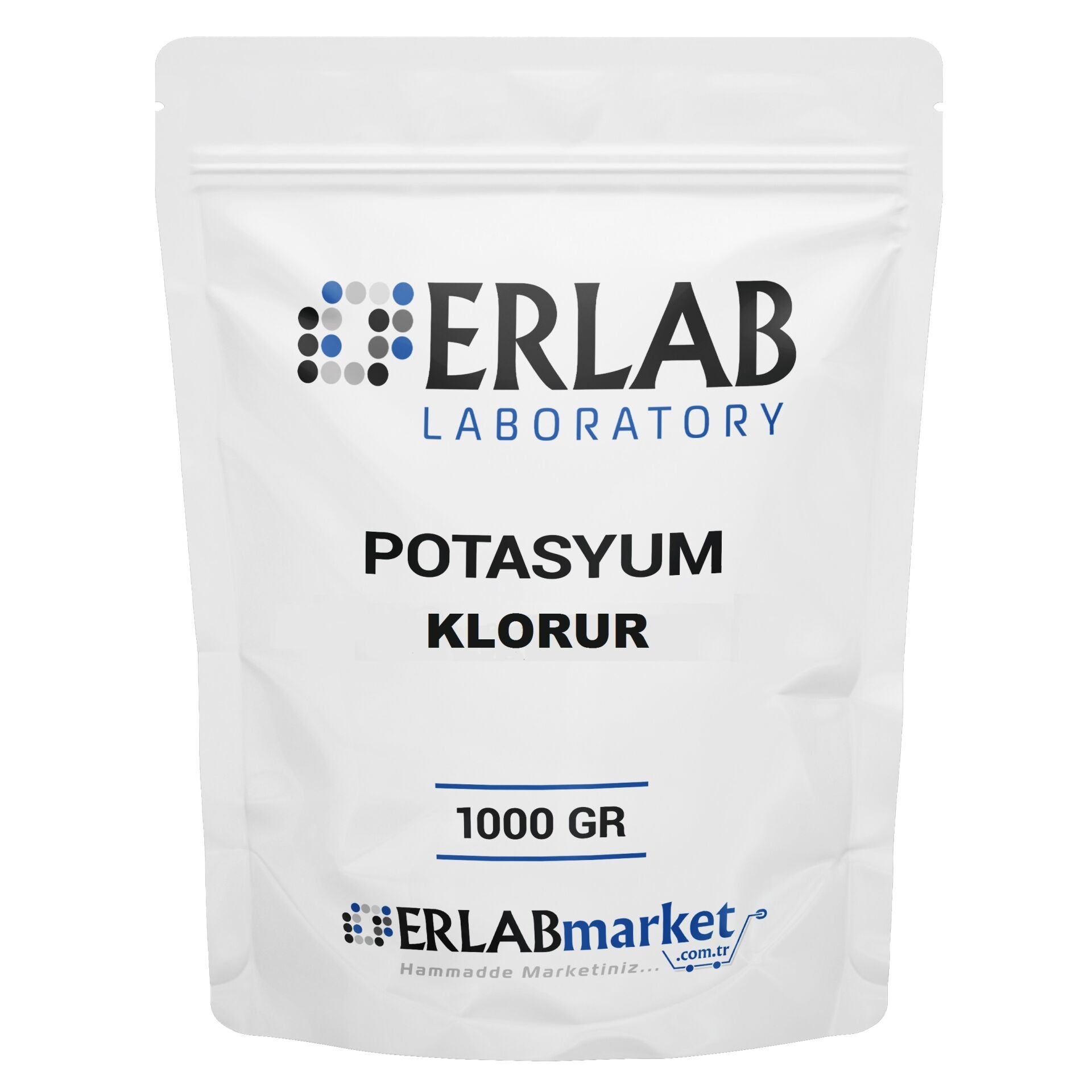 Potasyum Klorür 1 Kg Toz - Potassium Chloride KCl