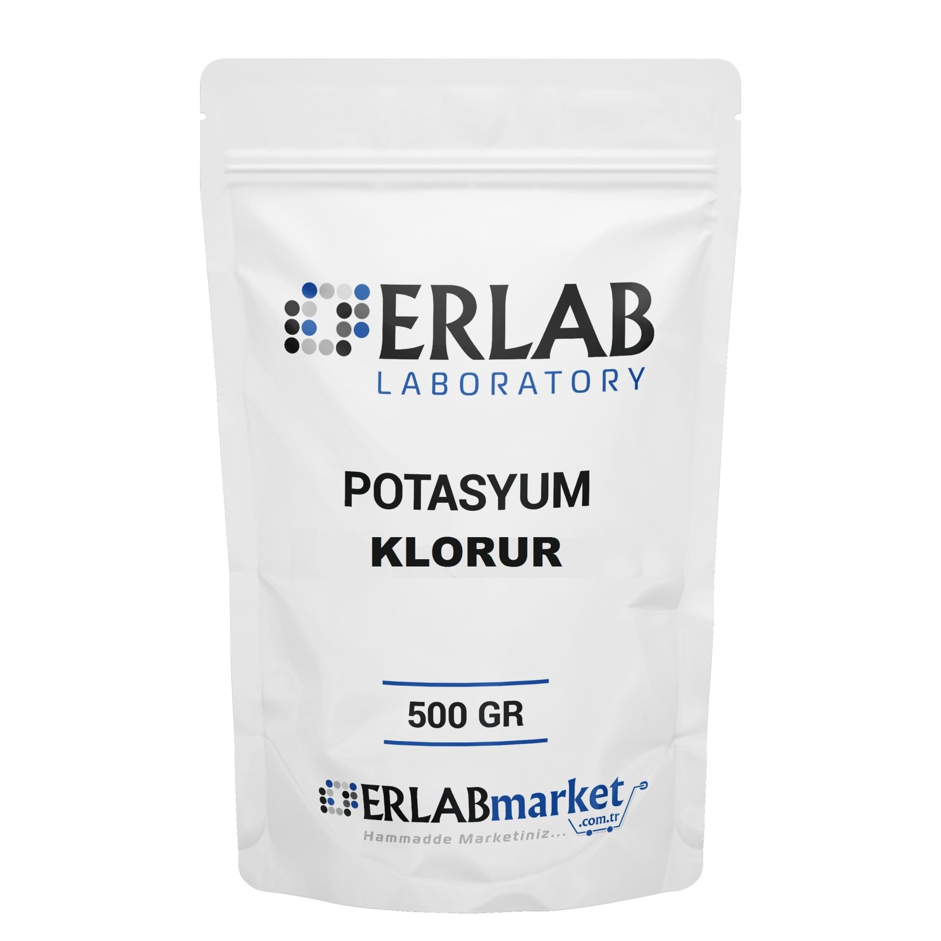 Potasyum Klorür 500 GRAM Toz - Potassium Chloride KCl