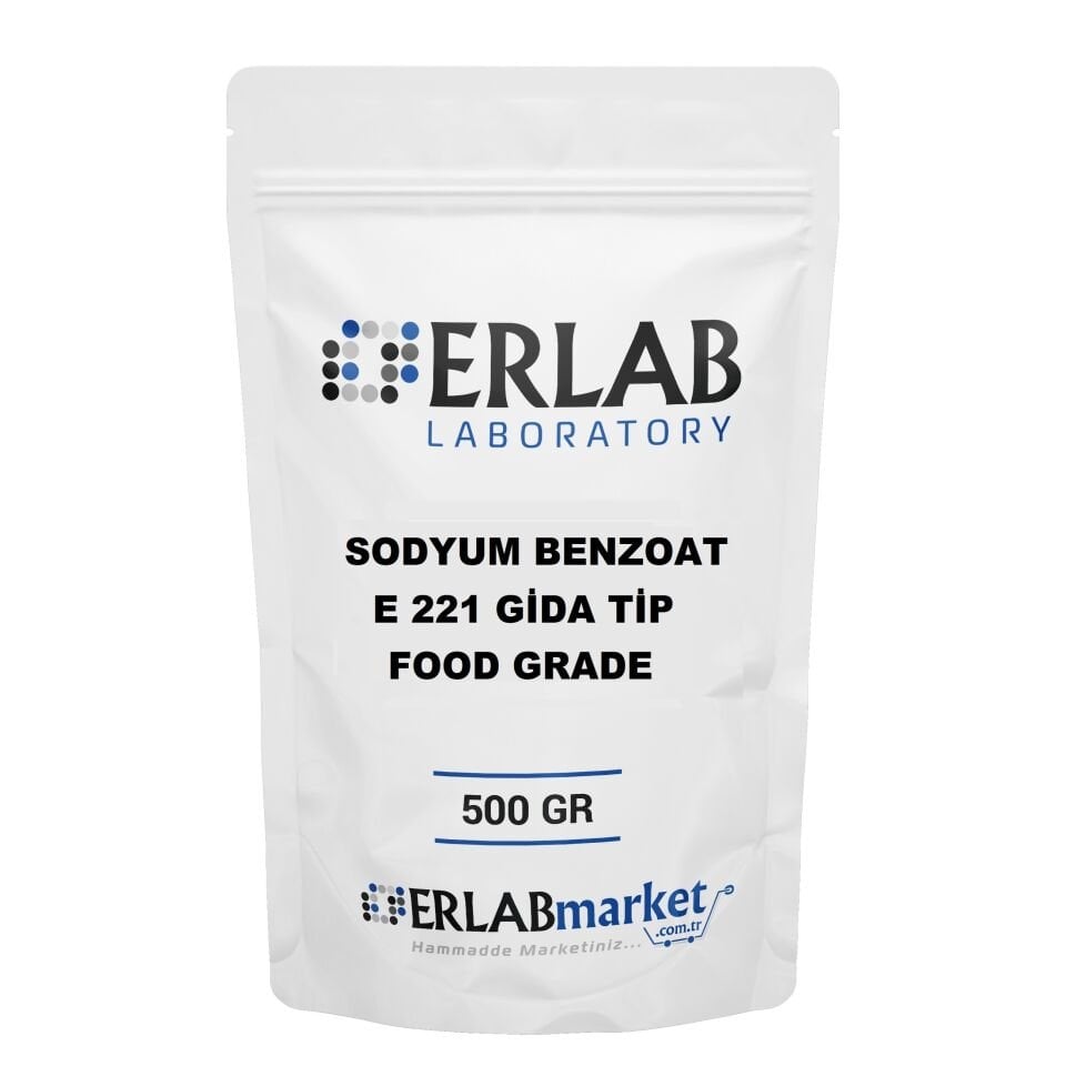 SODYUM BENZOAT E221 GIDA TİP 500 GRAMM LEBENSMITTELQUALITÄT