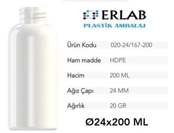 200 ML 24 AĞİZ SAÇ BOYASI ŞİŞESİ ELASTİK NATURAL