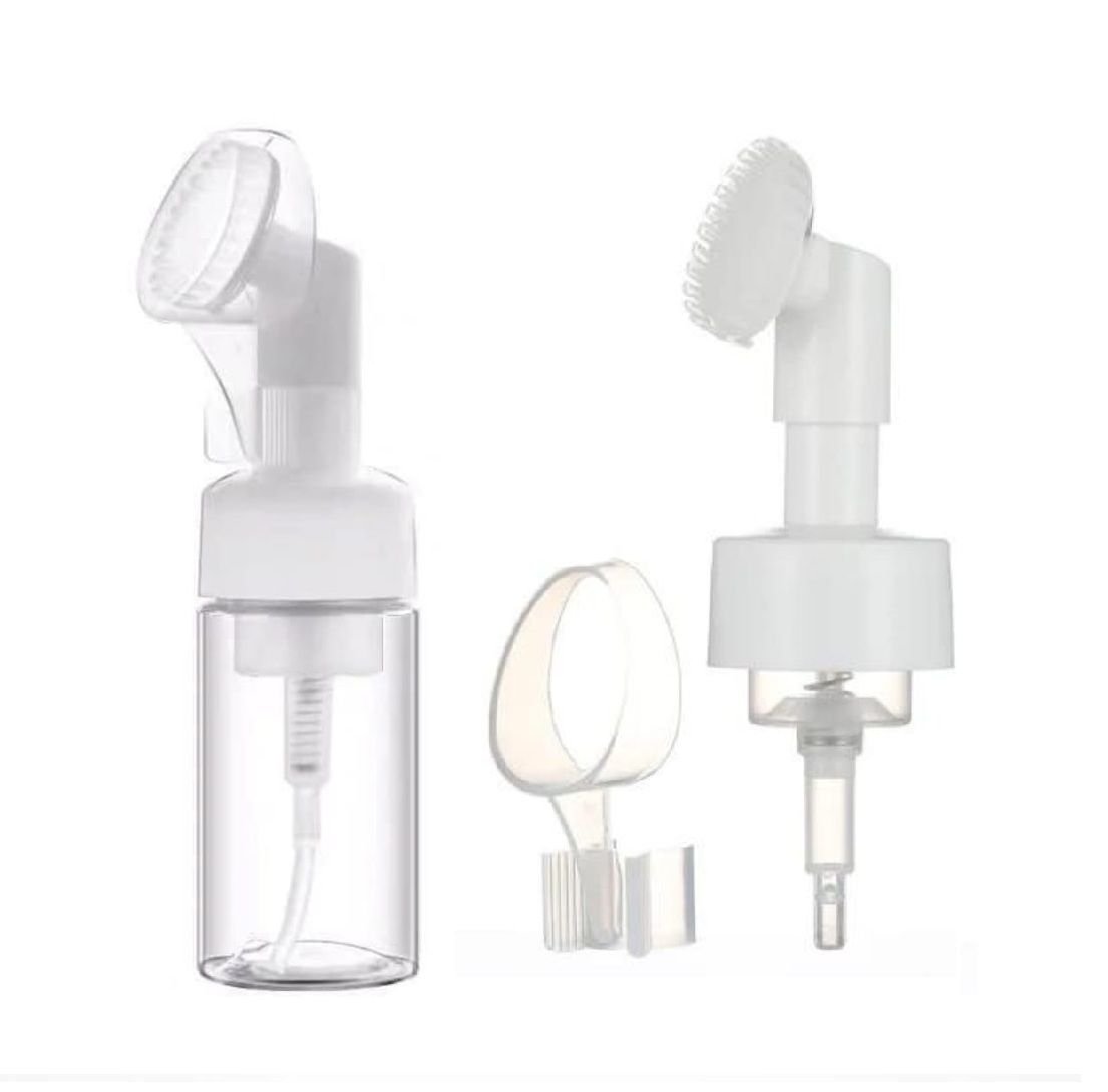 FIRÇALI KÖPÜK YAPICI PET ŞİŞE VE BAŞLIK 100 ML ŞEFFAF