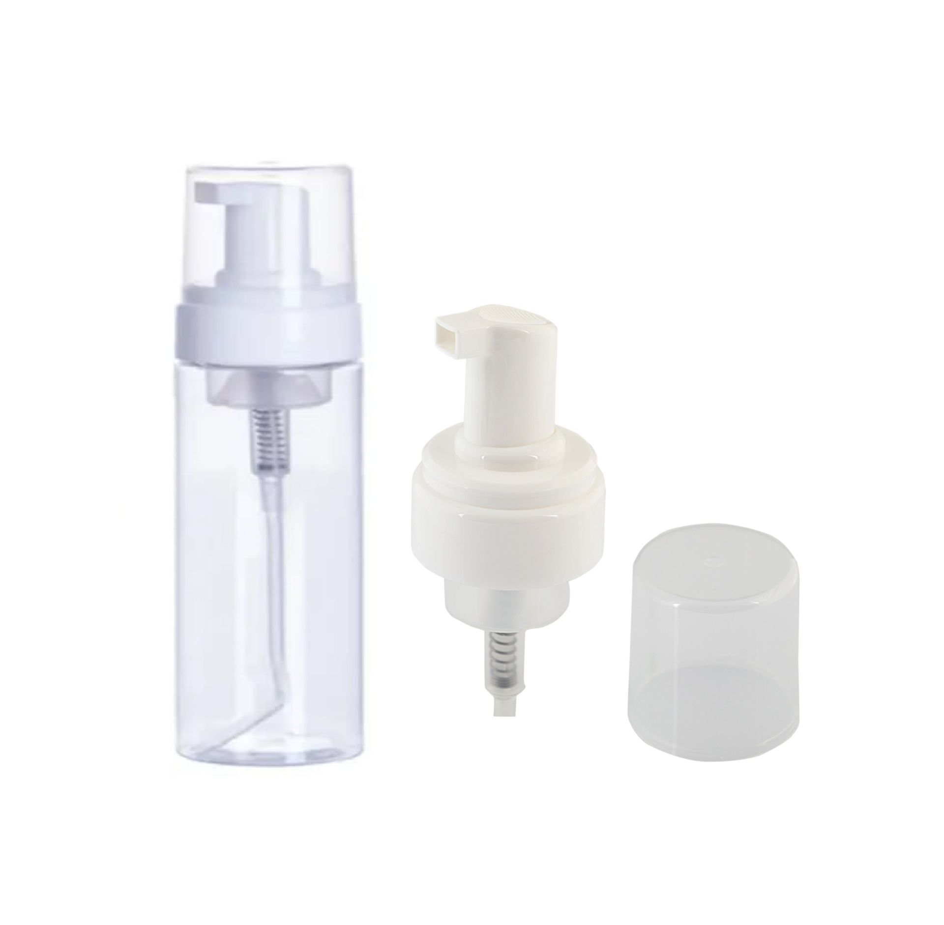 KÖPÜK YAPICI ŞEFFAF PET ŞİŞE 150 ML VE BAŞLIK