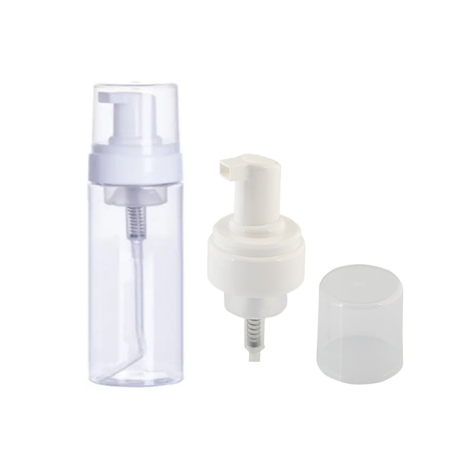 KÖPÜK YAPICI ŞEFFAF PET ŞİŞE 150 ML VE BAŞLIK