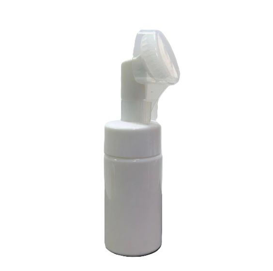 FIRÇALI KÖPÜK YAPICI PET ŞİŞE VE BAŞLIK 100 ML BEYAZ PET ŞİŞE