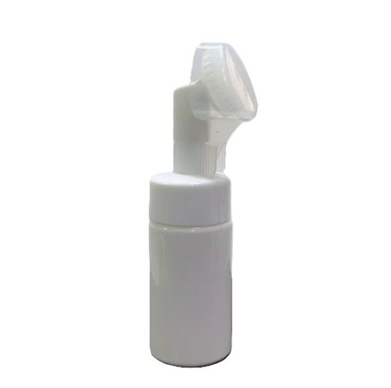 FIRÇALI KÖPÜK YAPICI PET ŞİŞE VE BAŞLIK 100 ML BEYAZ PET ŞİŞE
