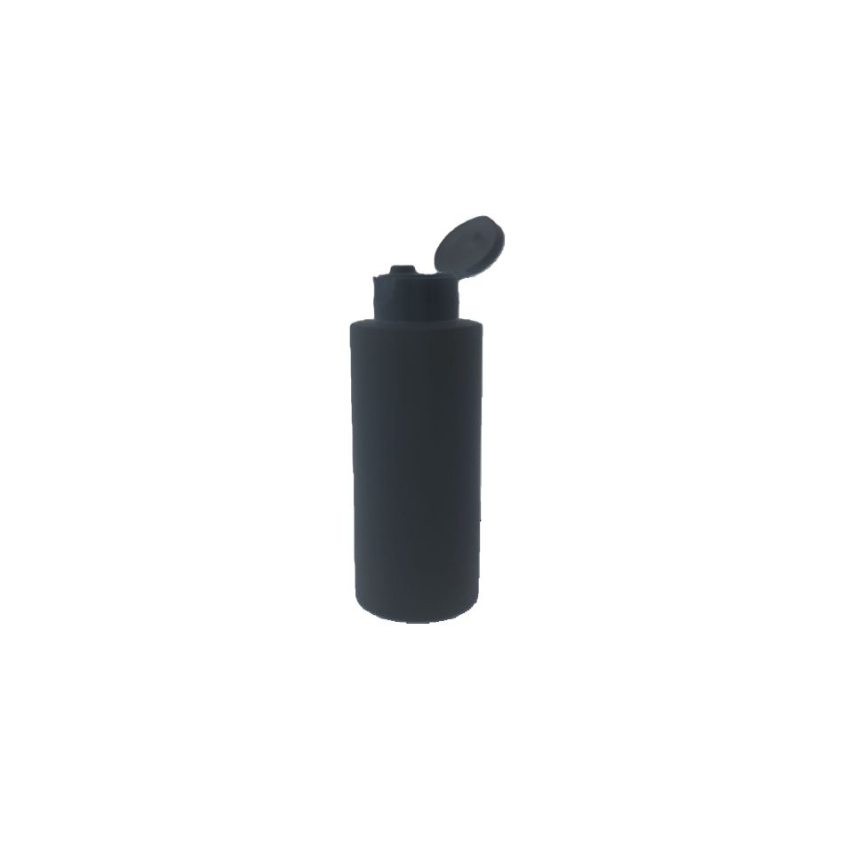 100 ML ŞİŞE FİLİPTOP KAPAKLI SİYAH ŞİŞE SİYAH FİLİPTOP KAPAK KÜT MODEL 24 AĞİZ