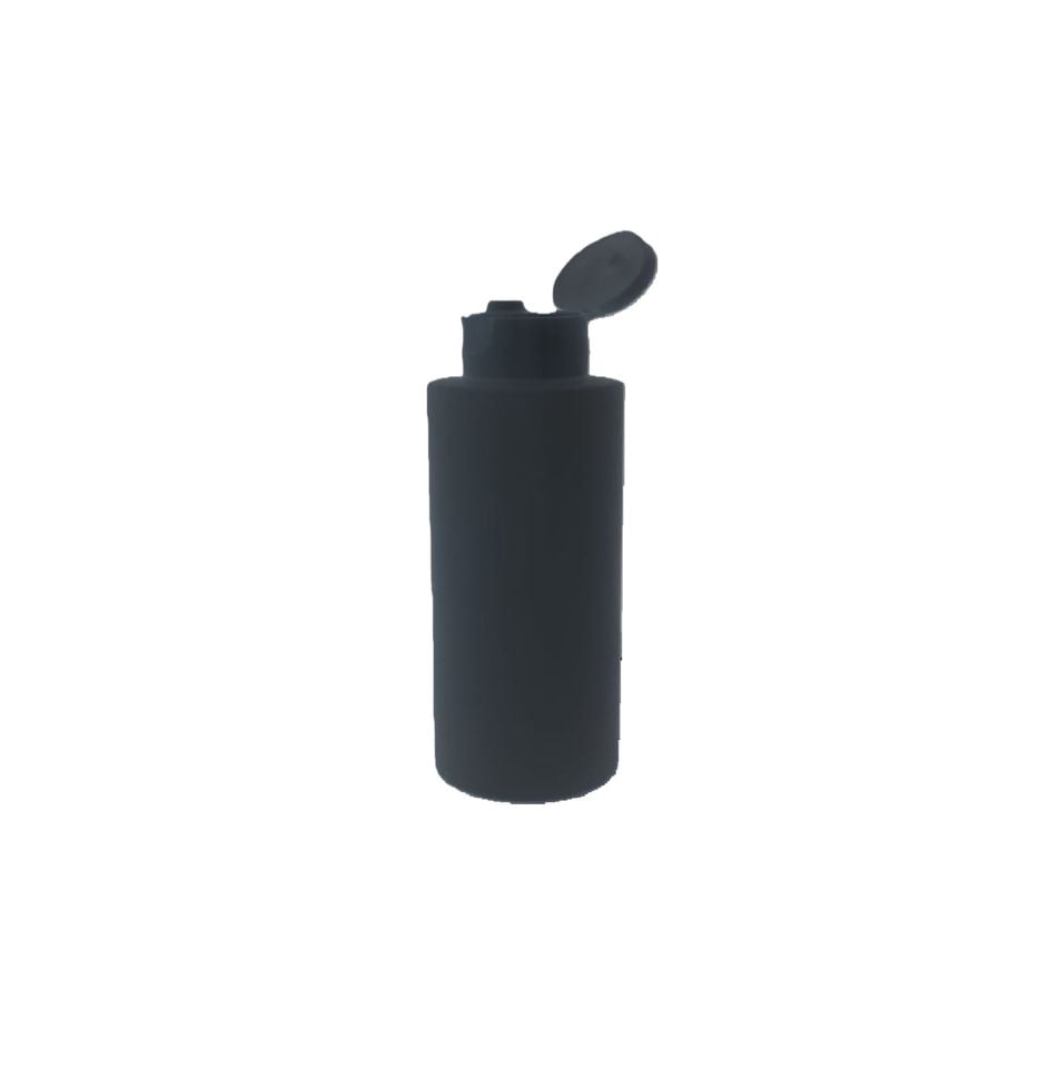 150 ML ŞİŞE FİLİPTOP KAPAKLI SİYAH ŞİŞE SİYAH FİLİPTOP KAPAK KÜT MODEL 24 AĞİZ