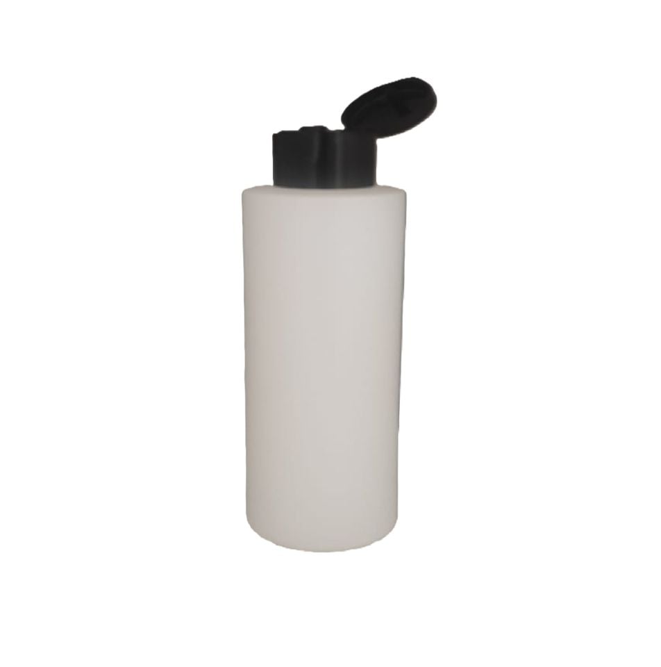 200 ML ŞİŞE FİLİPTOP KAPAKLI BEYAZ ŞİŞE SİYAH FİLİPTOP KAPAK KÜT MODEL 24 AĞİZ