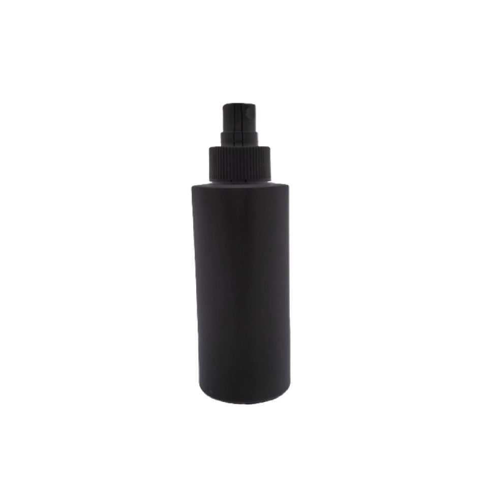 100 ML ŞİŞE POLİETİLEN SİYAH SPREY BAŞLIK 24 AĞIZ KÜT MODEL