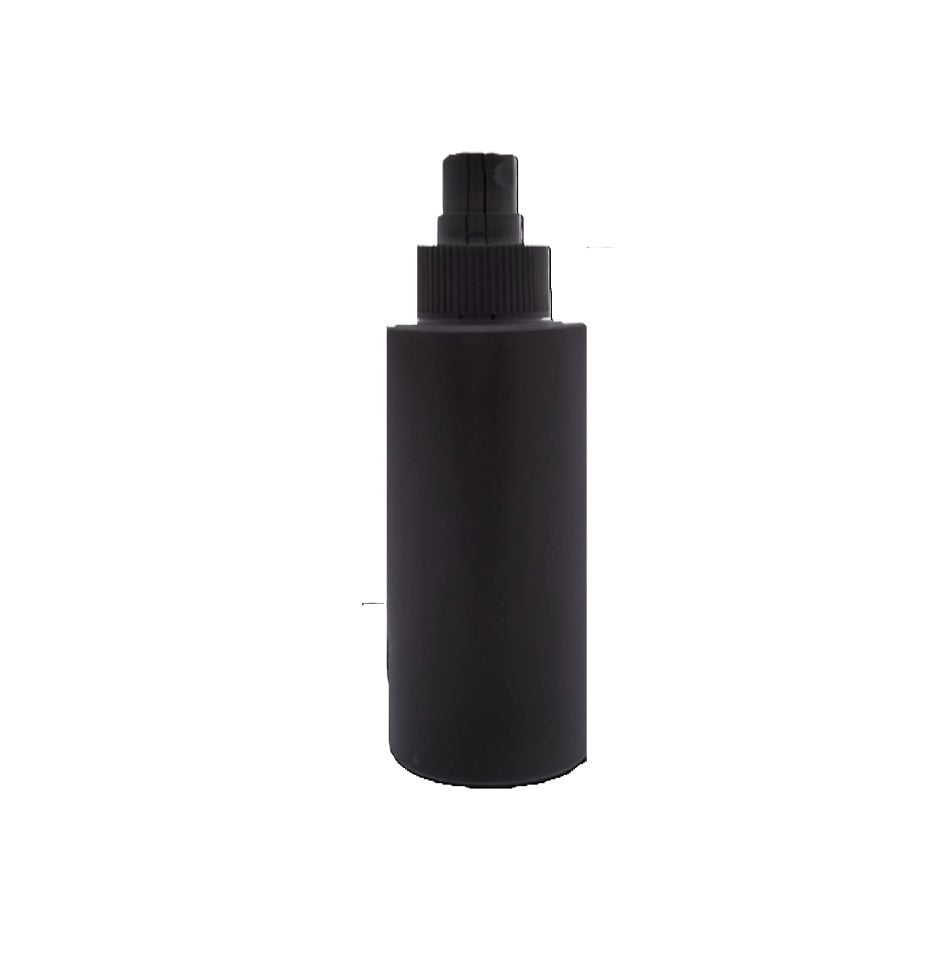 150 ML ŞİŞE POLİETİLEN SİYAH SPREY BAŞLIK 24 AĞIZ KÜT MODEL