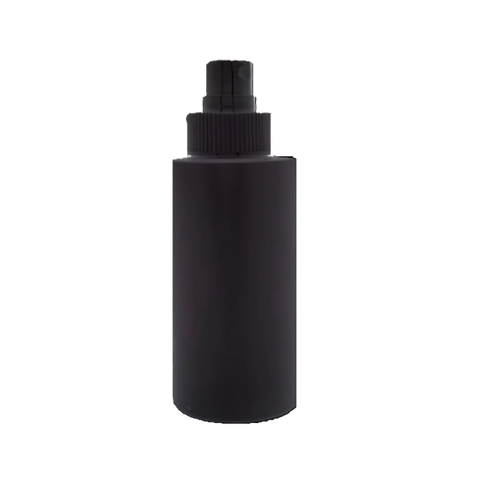 200 ML ŞİŞE POLİETİLEN SİYAH SPREY BAŞLIK 24 AĞIZ KÜT MODEL