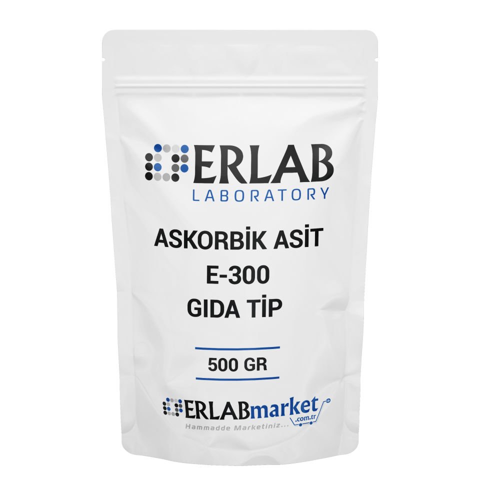ASKORBİK ASİT 500 GRAM SAF C VİTAMİNİ TOZ