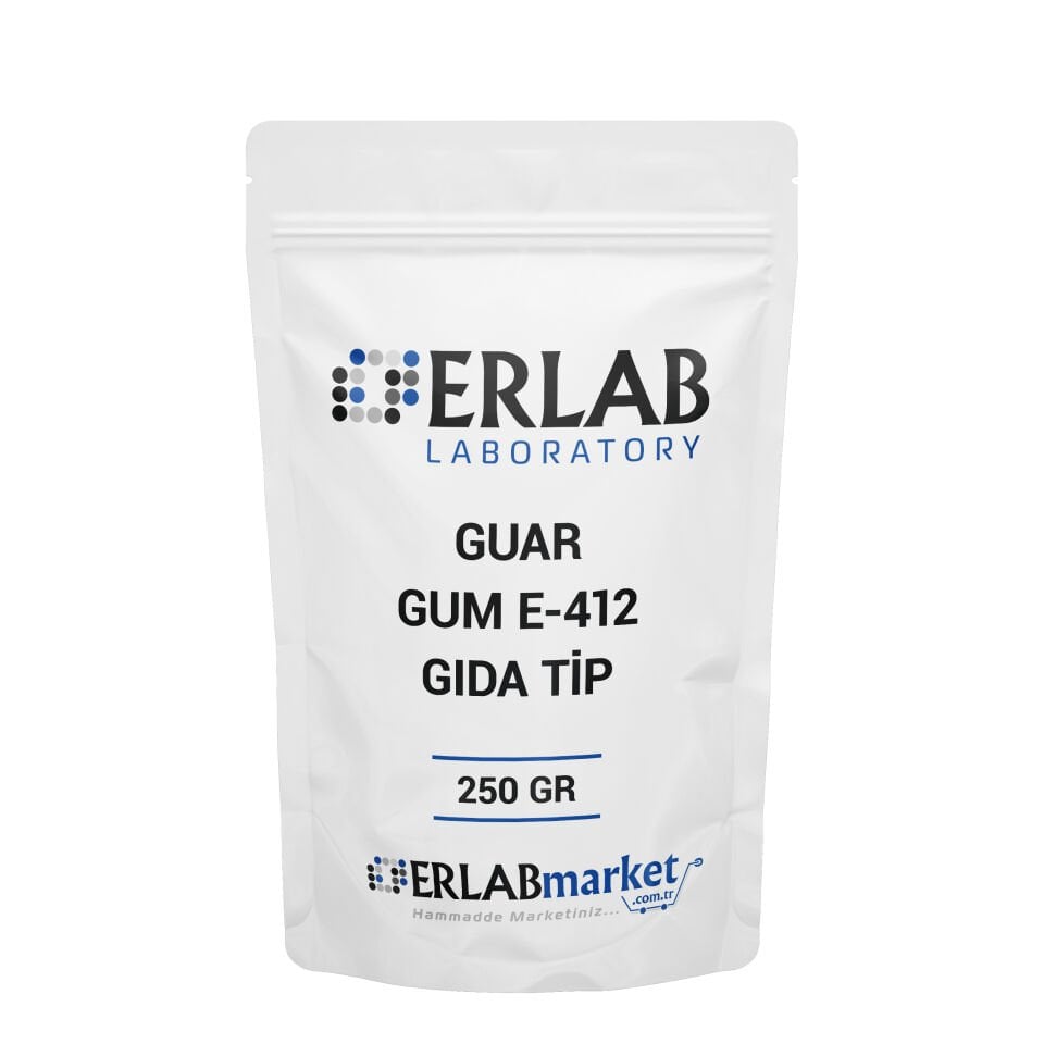 GUAR GUM GIDA TİP E412 FOOD GRADE 250 GRAM