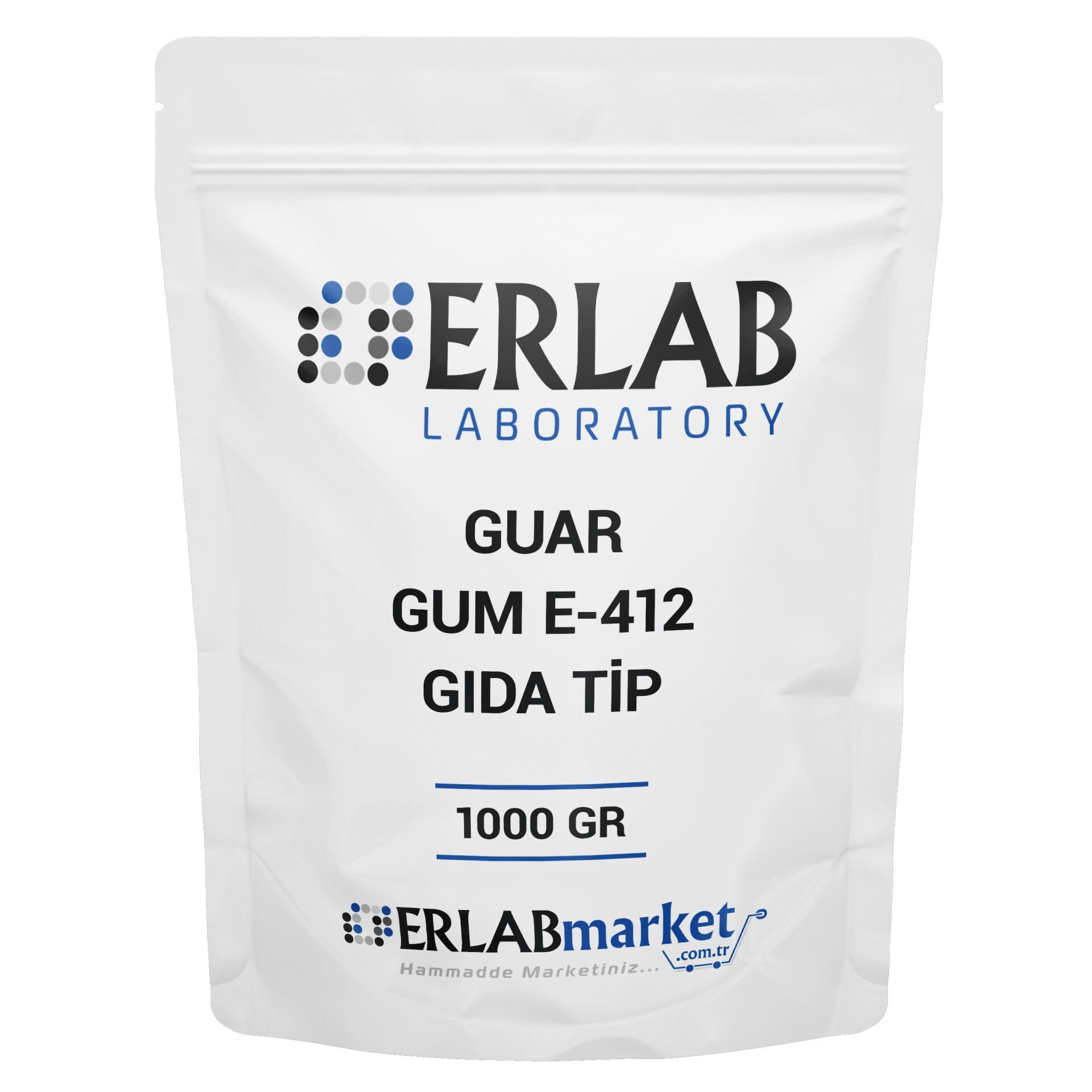 GUAR GUM GIDA TİP E412 FOOD GRADE 1000 GRAM