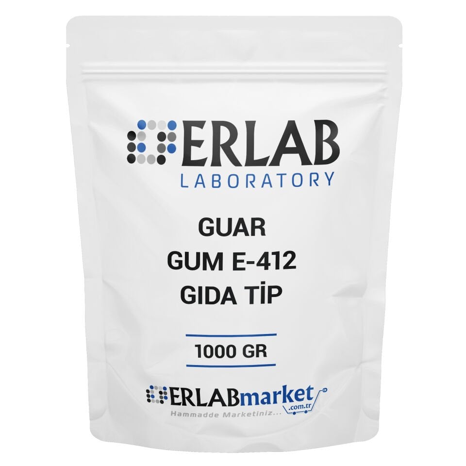 GUAR GUM GIDA TİP E412 FOOD GRADE 1000 GRAM