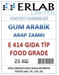 GUM ARABİK E414 (ARAP ZAMKI) 25 KG