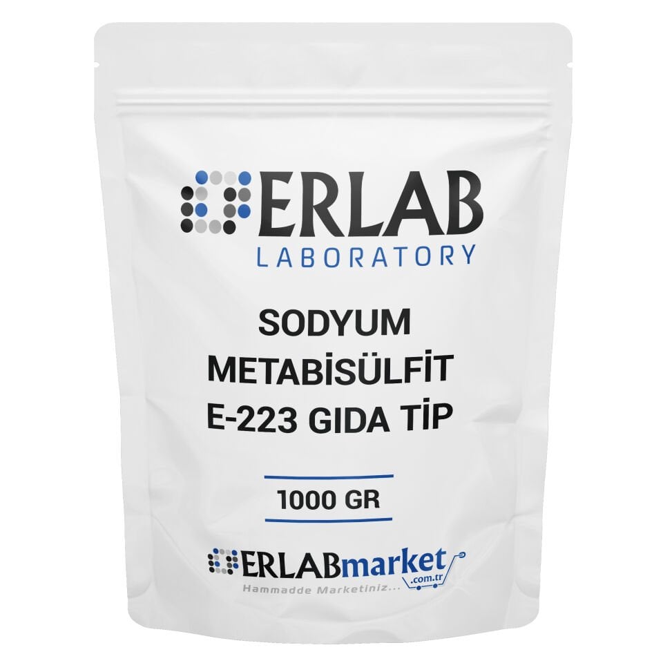 Sodyum Metabisülfit - 1 kg - Sodium Metabisulfite - E223 - Sodium disulfite - Na2S2O5