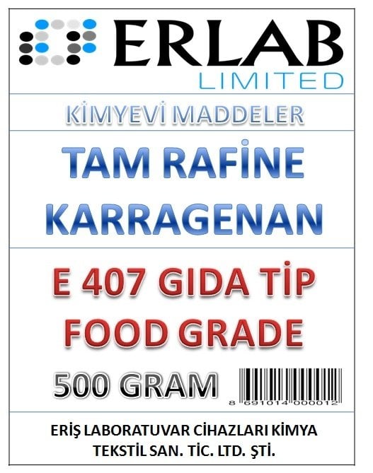 TAM RAFİNE KARRAGENAN E407 500 GRAM