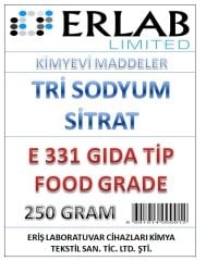 TRİSODYUM SİTRAT E331 250 GRAM