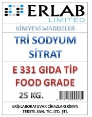 TRİSODYUM SİTRAT E331 25 KG