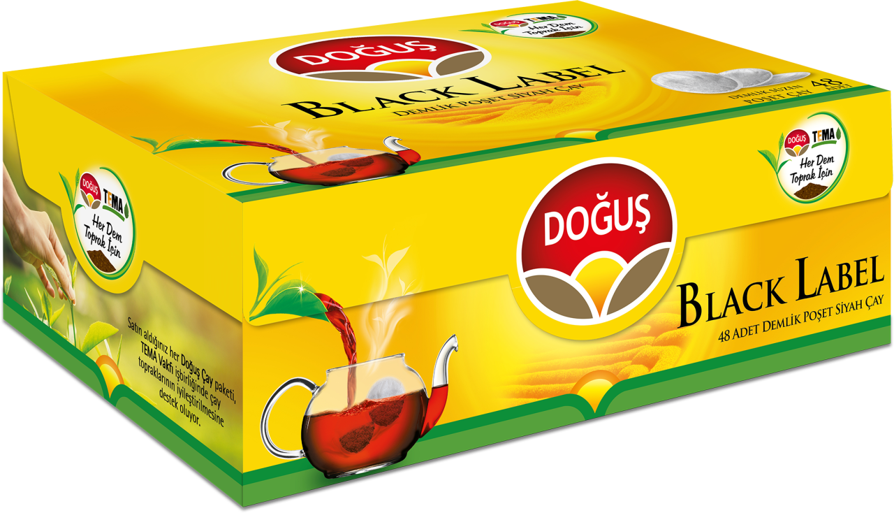 Doğuş Black Label 48'li Demlik Poşet Çay