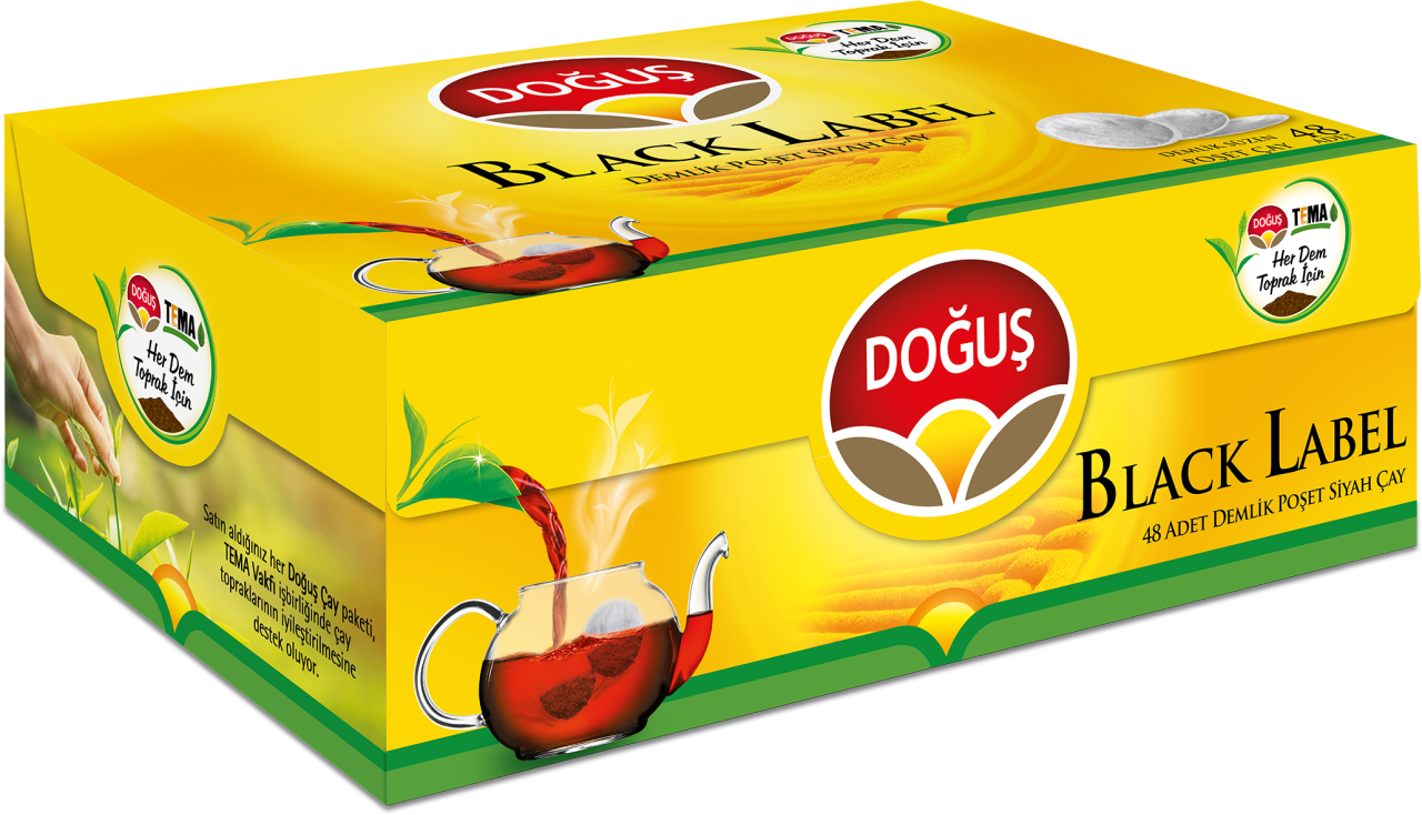 Doğuş Black Label 48'li Demlik Poşet Çay