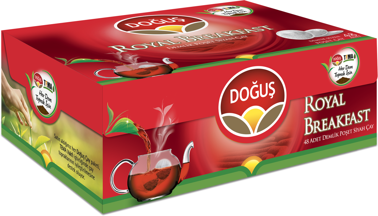 Doğuş Royal Breakfast 48'li Demlik Poşet Çay
